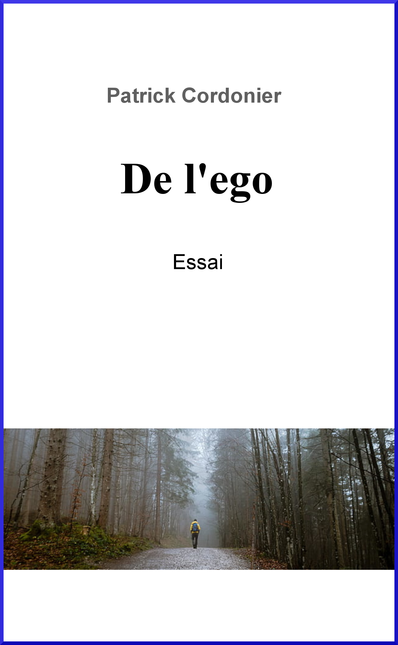 De l'ego